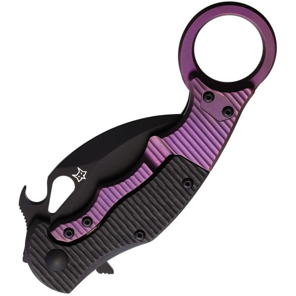 Brighten Blades Moonstruck Karambit Folding Knife Elmax Steel