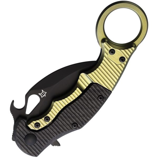 Brighten Blades Moonstruck Karambit Folding Knife Elmax Steel