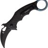 Brighten Blades Moonstruck Karambit Folding Knife Elmax Steel