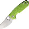 Brighten Blades Baby Core Linerlock Folding Knife N690 Lime
