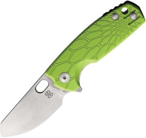 Brighten Blades Baby Core Linerlock Folding Knife N690 Lime