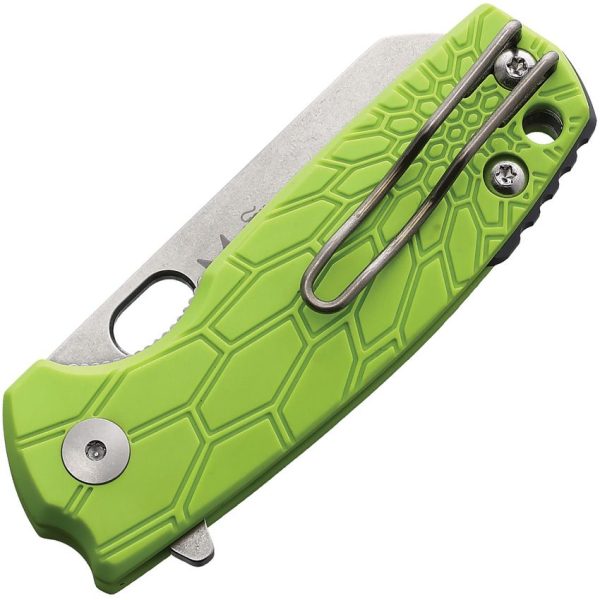 Brighten Blades Baby Core Linerlock Folding Knife N690 Lime