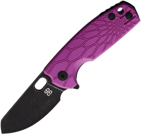 Brighten Blades Baby Core Linerlock Purple FRN