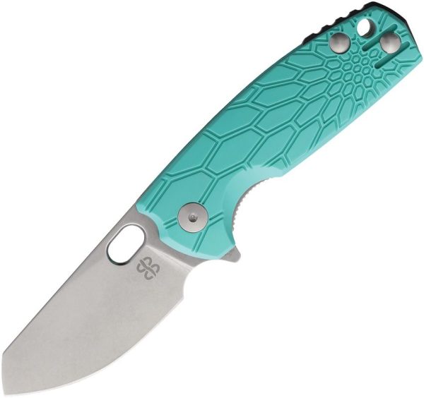 Brighten Blades Baby Core Linerlock Teal Folding Knife N690