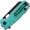 Brighten Blades Baby Core Linerlock Teal Folding Knife N690