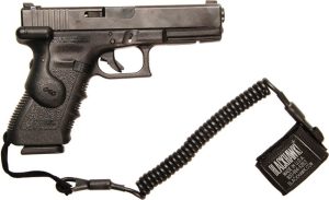 BB90TPL1BK.jpg Blackhawk Tactical Pistol Lanyard Coiled - Black
