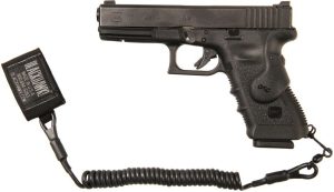Blackhawk Tac Pistol Lanyard - Black Swivel