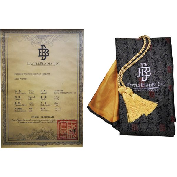 BattleBlades Senshi Erai Hito Wakizashi