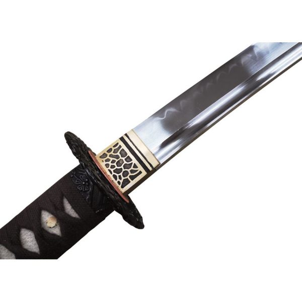 BattleBlades Sanbon-Sugi Shinken 1095HC Clay Tempered Katana Sword