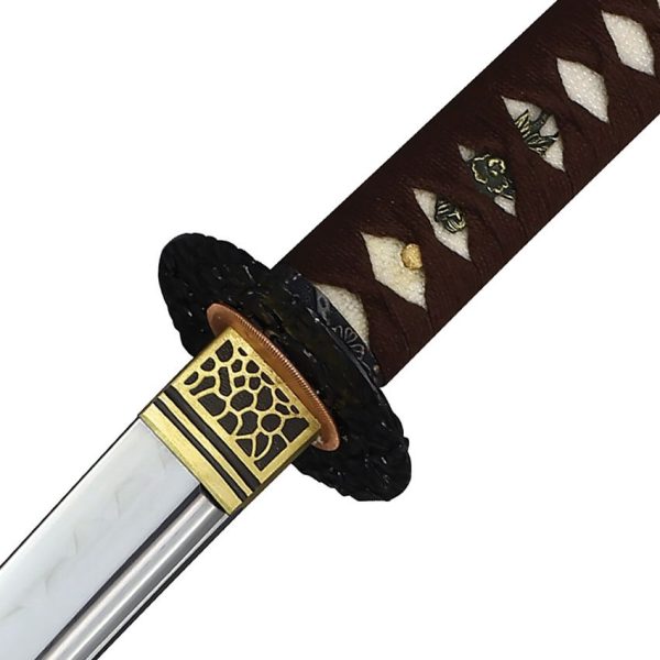 BattleBlades Sanbon-Sugi Shinken 1095HC Clay Tempered Katana Sword