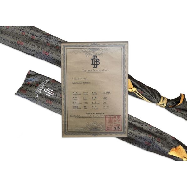 BattleBlades Yokai Oni Katana T10 Steel