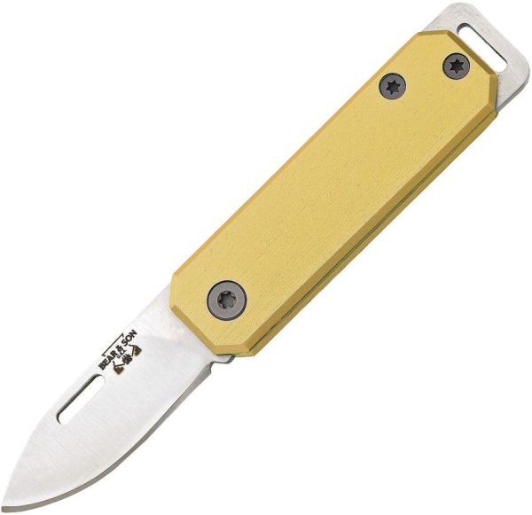 Bear & Son Small Slip Joint Yellow Aluminum