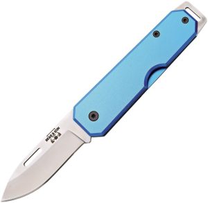 BC110BL.jpg Bear & Son Large Slip Joint Blue Aluminum
