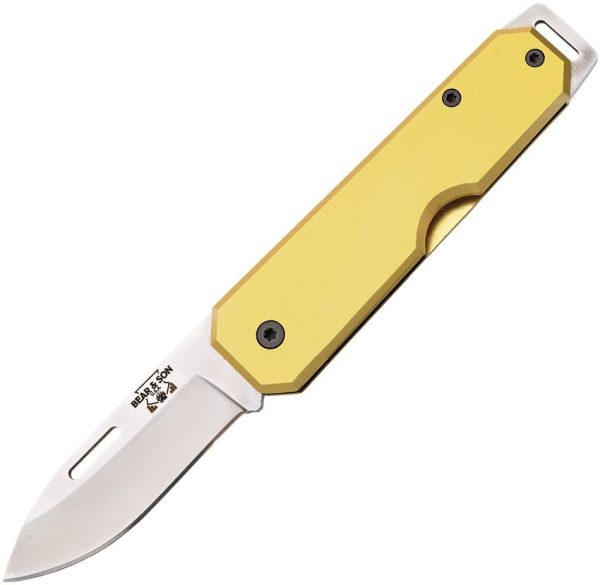 Bear & Son BC110YW Slip Joint - Yellow Aluminum