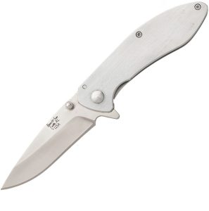 BC112.jpg Bear & Son BC112 Framelock - Stainless Steel