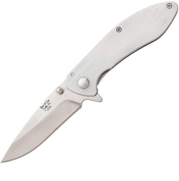 Bear & Son BC112 Framelock - Stainless Steel