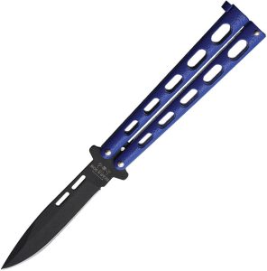 BC115BL.jpg Bear & Son Butterfly Blue Spear Point Knife