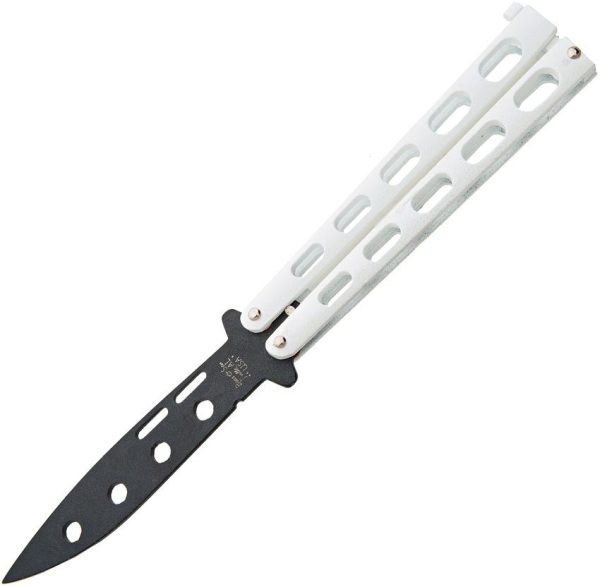BC115WTR.jpg Bear & Son Butterfly Trainer White Training Knife