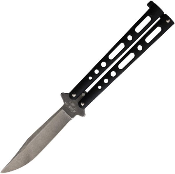 BC117BSW.jpg Bear & Son Butterfly Black Stonewash 440 Stainless