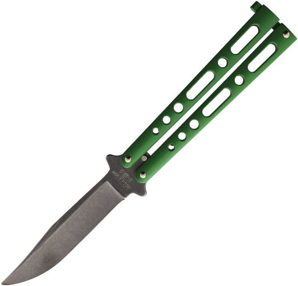 Bear & Son Butterfly Green Stonewash 440 Stainless