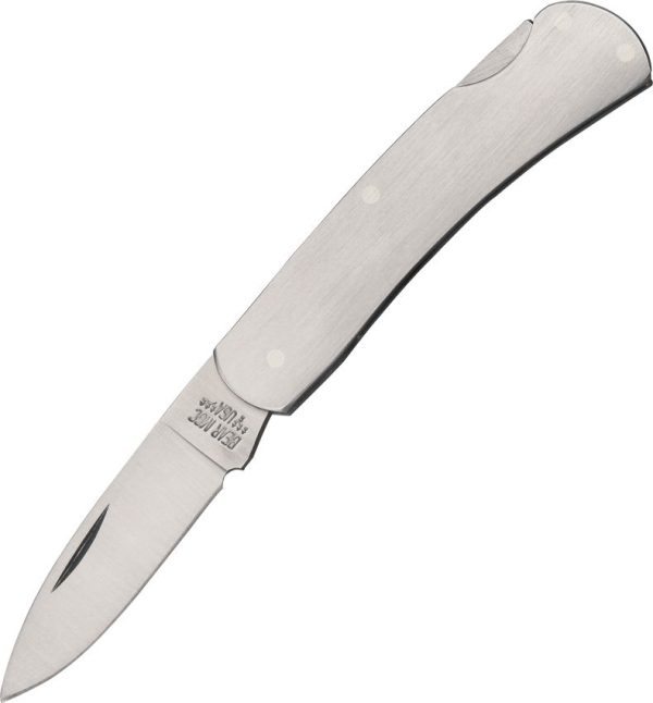 Bear & Son Stainless Lockback Drop Point Knife