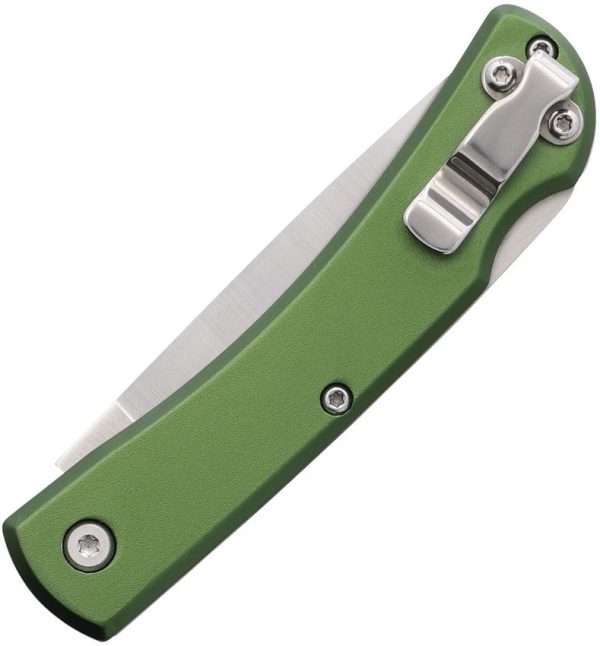 Bear & Son Small Farmhand Lockback OD Green Aluminum