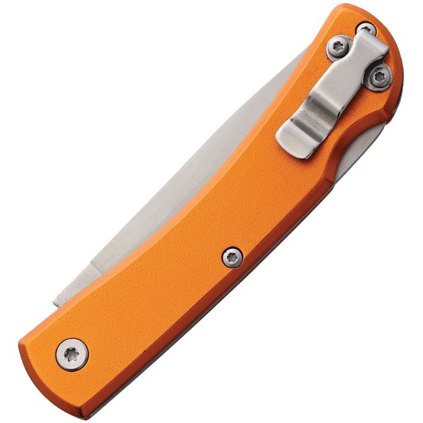 BC137LOR_add_01.jpg Bear & Son Small Farmhand Lockback Orange Aluminum
