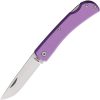 Bear & Son Small Farmhand Lockback Purple Aluminum