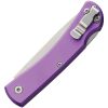 Bear & Son Small Farmhand Lockback Purple Aluminum