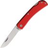 Bear & Son Small Farmhand Lockback Red Aluminum