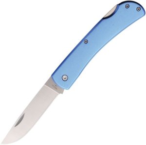 BC138LBL.jpg Bear & Son Large Farmhand Lockback Blue