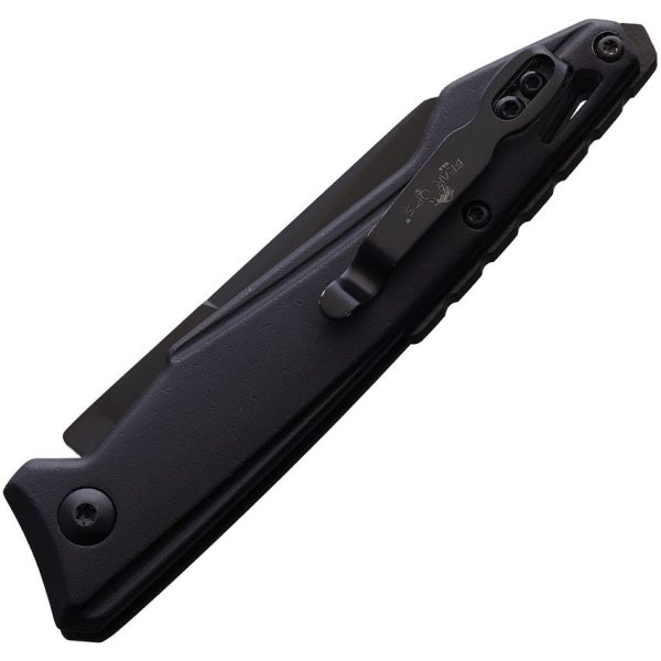 Bear & Son Auto Bold Action XV Black Automatic Knife