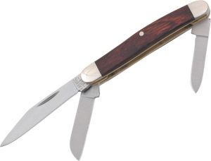 Bear & Son Small Stockman Rosewood - Triple Blade