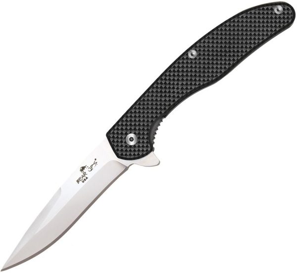 Bear & Son BC36033 Slim Linerlock - Carbon Fiber S35VN
