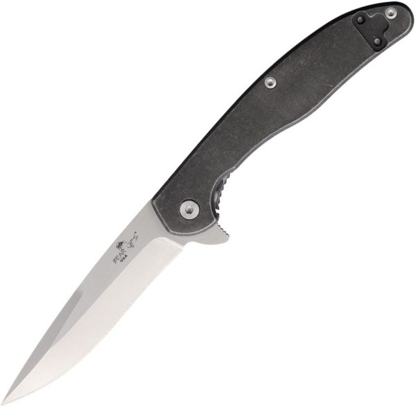 Bear & Son BC36034 Slim Titanium Flipper - S35VN Blade