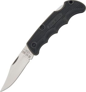 BC445.jpg Bear & Son Lockback Folding Knife - Black Rubber Handle