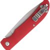 Bear & Son Drop Point Slip Joint Red G10 Folding Knife D2
