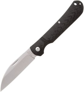 Bear & Son Slip Joint CF Folding Knife D2 Carbon Fiber