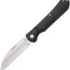 BC484GB.jpg Bear & Son Wharncliffe Slip Joint Folding Knife D2 Black G10