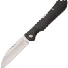 Bear & Son Lockback Black G10 Folding Knife Wharncliffe Blade