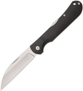 BC484LGB.jpg Bear & Son Lockback Black G10 Folding Knife Wharncliffe Blade