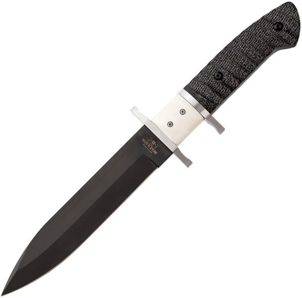 Bear & Son Subhilt Fighter Drop Point Fixed Blade D2 Steel