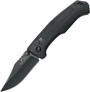 Bear Ops Rancor IV Slide Lock Clip Point Black Knife