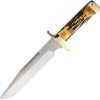 BC503.jpg Bear & Son Freedom Fighting Bowie D2 Steel Stag Bone