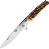 Bear & Son Rancher Linerlock - Stag Bone D2