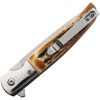Bear & Son Rancher Linerlock - Stag Bone D2