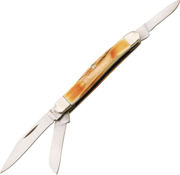 Bear & Son Small Stockman - Stag Bone