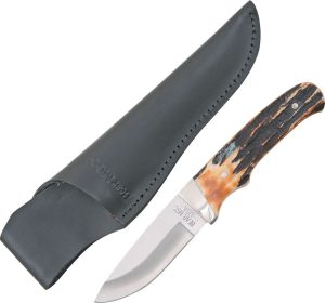 Bear & Son Pro Skinner Stag High Carbon Steel