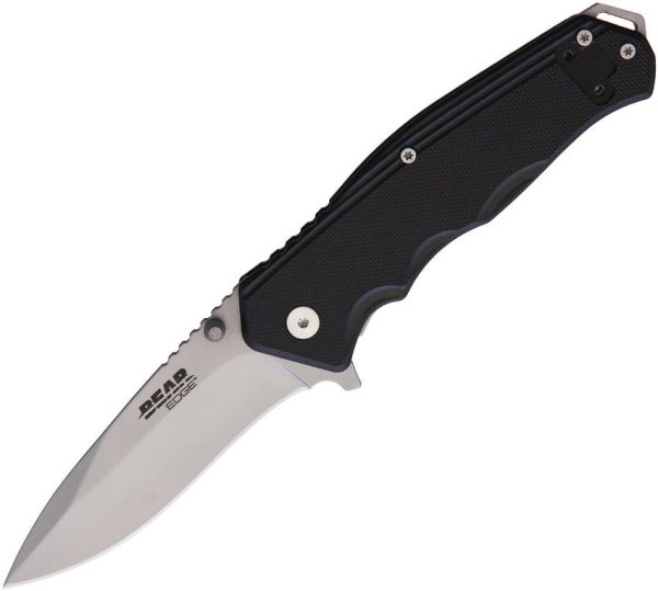 Bear Edge Sideliner Black G10 Linerlock