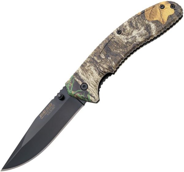 Bear Edge Camo Linerlock A/O Assisted Folding Knife